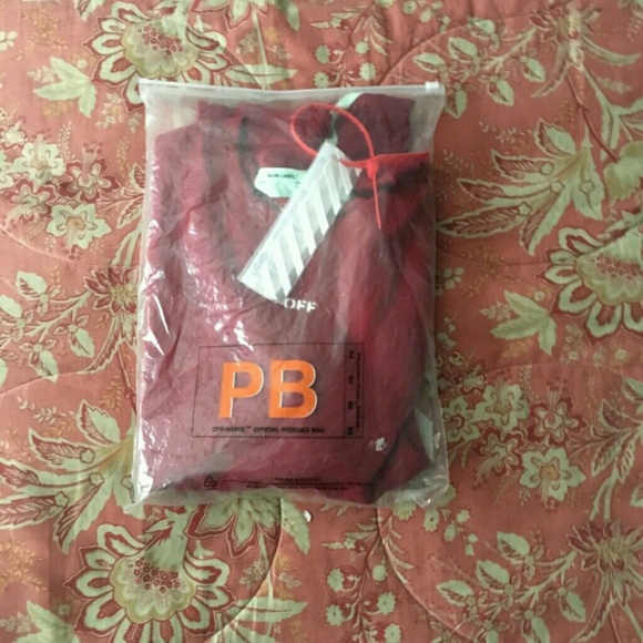 OFF-WHITE Bordeaux Diagonal Crewneck - Picture 3 of 4